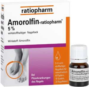 Amorolfin-ratiopharm 5% 5 ml Lösung