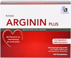 Arginin plus Vitamin B1+B6+B12+Folsäure 240 Filmtabletten