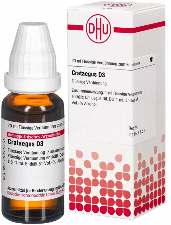 Crataegus D 3 20 ml Dilution
