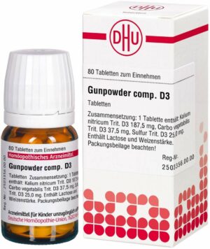 Gunpowder Comp.D 3 Tabletten