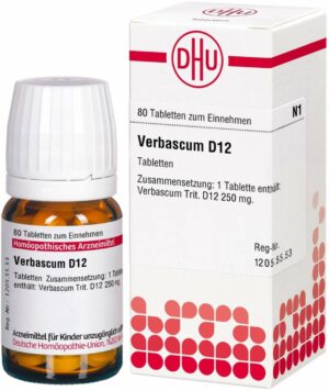 Verbascum D 12 Tabletten Tabletten 80 Stück