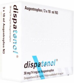 Dispatenol Augentropfen 3 X 10 ml
