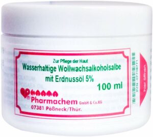 Wollwachsalkoholsalbe Wasserhaltig Mit Erdnussöl 5 % 100 G Salbe