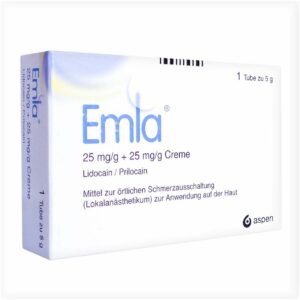 Emla Creme + 2 Tegaderm Pflaster 5 G Creme