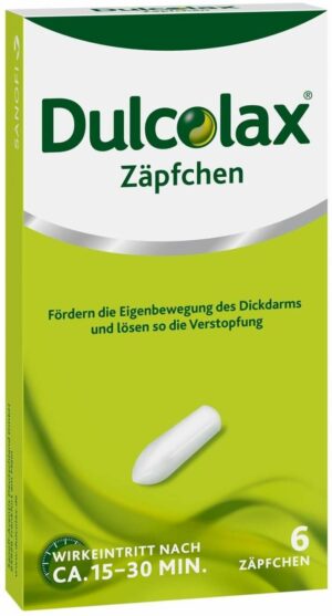 Dulcolax 6 Zäpfchen