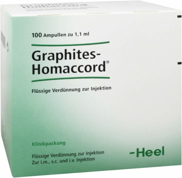 Graphites Homaccord Ampullen 100 Ampullen