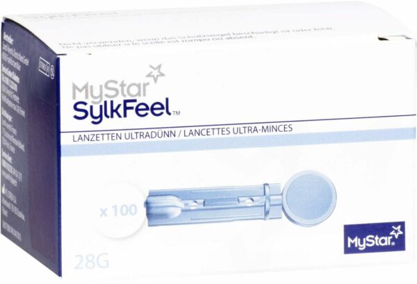 Mystar Sylkfeel Lanzetten 28 G 100 Stück