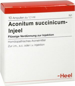 Acidum Succinicum Injeel 10 Ampullen