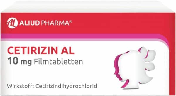 Cetirizin Al 10 mg 50 Filmtabletten