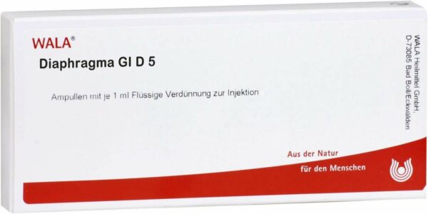 Diaphragma Gl D 5 Ampullen 10 X 1 ml