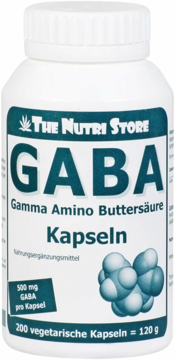 Gaba 500 mg Vegetarische Kapseln