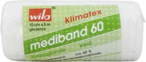 Mediband 60 Kurzzugbinde Klimatex 10 Cmxm Weiss