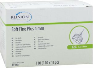 Klinion Soft Fine Plus Kanülen 4mm 32g 0