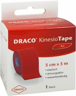 Draco Kinesiotape 5 Cmx5 M Rot