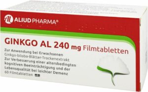 Ginkgo Al 240 mg 60 Filmtabletten