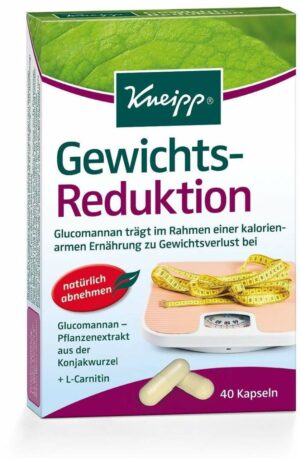 Kneipp Gewichtsreduktion 40 Kapseln