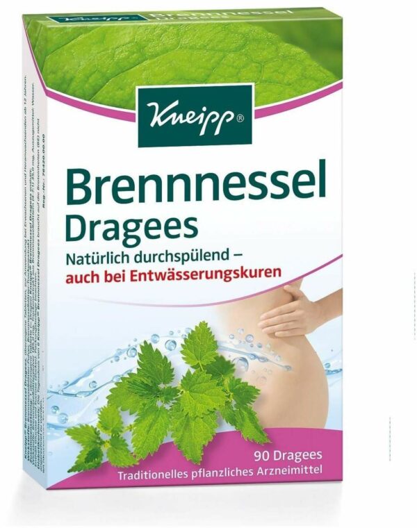 Kneipp Brennnessel Dragees 90 Überzogene Tabletten