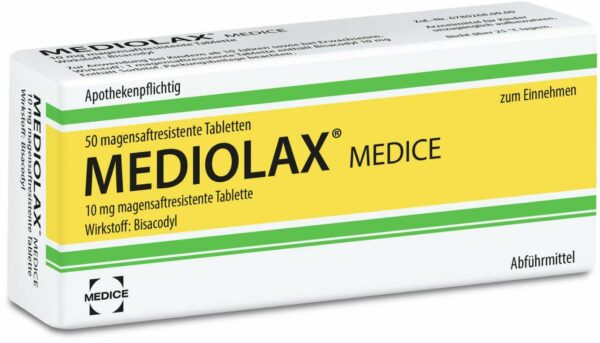 Mediolax Medice 50 Magensaftresistente Tabletten