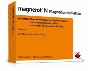 Magnerot N Magnesiumtabletten 100 Tabletten