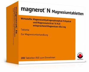 Magnerot N Magnesiumtabletten 200 Tabletten