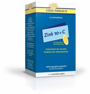 Zink 10 + C Lutschtabletten