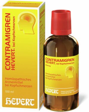 Contramigren Hevert bei Kopfschmerzen 100 ml Mischung