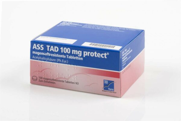 ASS TAD 100 mg Protect 100 magensaftresistente Tabletten