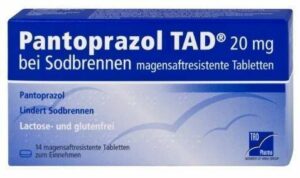 Pantoprazol Tad 20 mg bei Sodbrennen 14 Magensaftresistente...