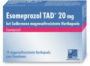 Esomeprazol Tad 20 mg 14 Magensaftresistente Kapseln