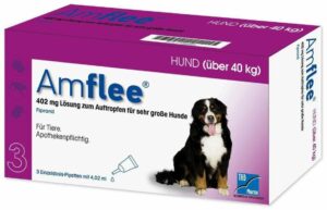 Amflee 402 mg Lösung zum Auftropfen Für Sehr Große Hunde 20 - 40...