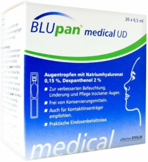 Blupan Medical Ud Augentropfen 20 X 0.5 ml Augentropfen