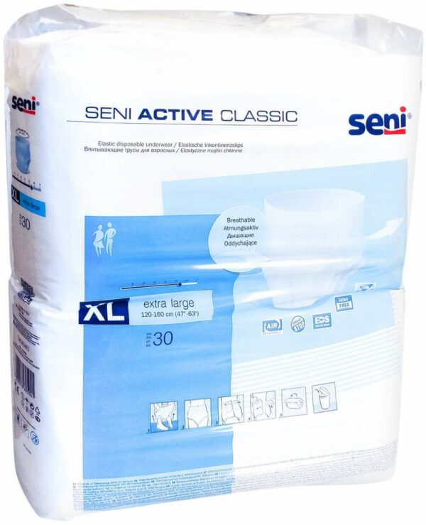 Seni Active Classic Inkontinenzslip Einm.Ext.Large