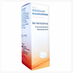 Ksk Macrolax Macrogol 5 G 10 Brausetabletten