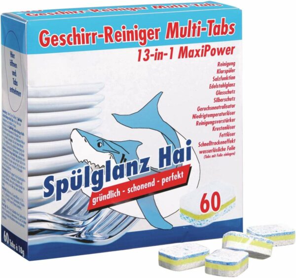 Geschirrspül-Tabs 13 in 1 60 Stück