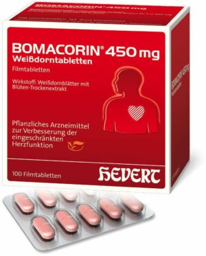 Bomacorin 450 mg Weißdorntabletten 100 Stück