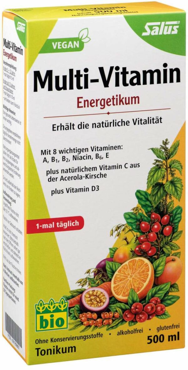 Multivitamin Energetikum Salus 500 ml Tonikum