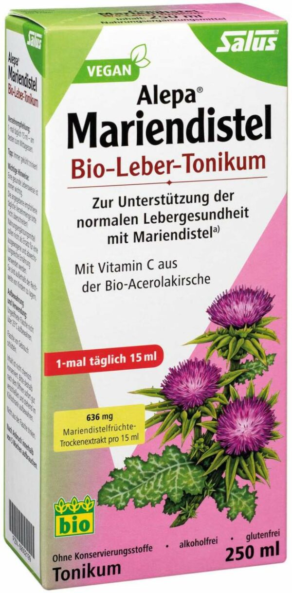 Alepa Mariendistel 250 ml Bio Leber - Tonikum Salus