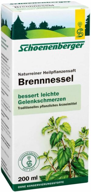 Brennesselsaft Schoenenberger 200 ml Saft