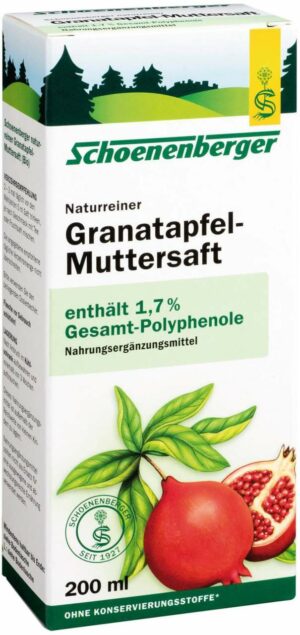 Granatapfel Muttersaft Schoenenberger 200 ml Saft