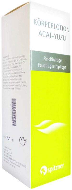 Spitzner Körperlotion Acai - Yuzu 200 ml