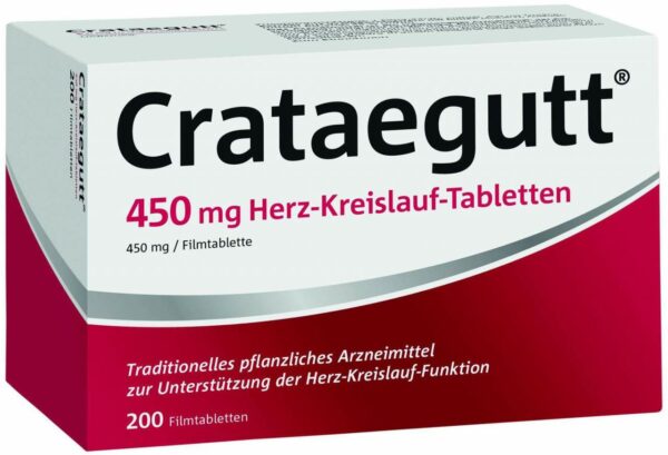 Crataegutt 450 mg Herz-Kreislauf-Tabletten 200 Stück