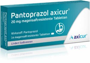 Pantoprazol axicur 20 mg 14 magensaftresistente Tabletten
