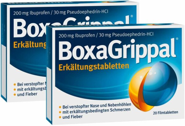 Sparset Boxagrippal 2 x 20 Filmtabletten