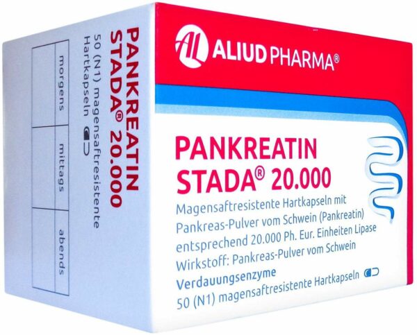 Pankreatin Stada 20000 Aliud 50 Kapseln