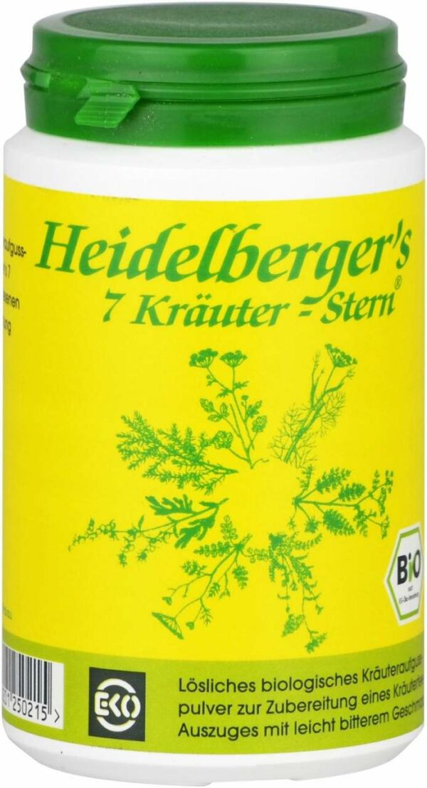 Bio Heidelbergers 7 Kräuter Stern Tee 100 G