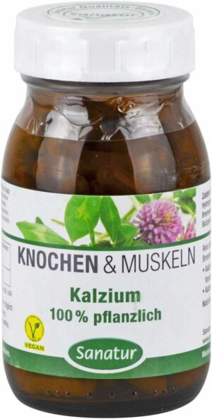 Kalzium 100% Pflanzlich Kapseln