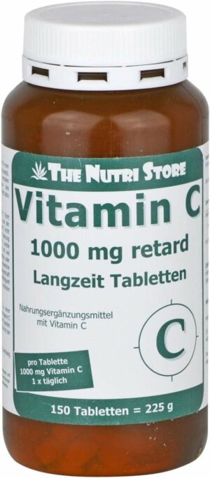 Vitamin C 1000 mg Retard 150 Langzeittabletten
