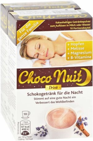 Choco Nuit Schokogetränk Für die Nacht 20 Beutel