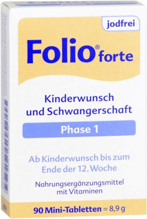 Folio 1 Forte Jodfrei 90 Filmtabletten