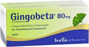 Gingobeta 80 mg 60 Filmtabletten
